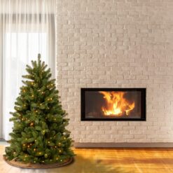 National Tree Company 5-ft Spruce Pre-lit Artificial Christmas Tree LED Lights