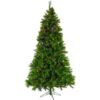 Fraser Hill Farm 7.5-ft Canyon pine Pre-lit Artificial Christmas Tree LED Lights