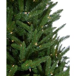Fraser Hill Farm 7.5-ft Centerville pine Pre-lit Artificial Christmas Tree with White LED Lights