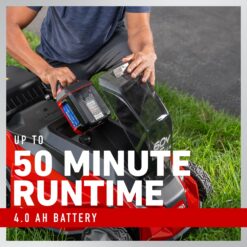 Toro Stripe 60-volt , ( 1 ) 4 Ah 21-in Push Battery Walk Mower