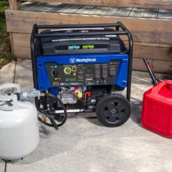 Westinghouse WGen7500DFc Remote Electric Start 9500 / 7500 -Watt Dual fuel Portable Generator