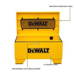 DEWALT DeWalt 32-in W x 18-in L x 18.5-in H Yellow Steel Jobsite Box