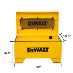 DEWALT DeWalt 32-in W x 18-in L x 18.5-in H Yellow Steel Jobsite Box