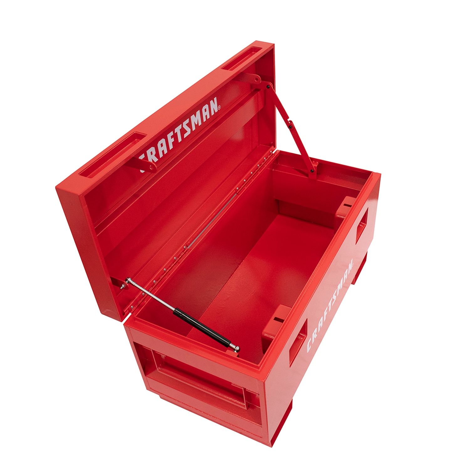 CRAFTSMAN Craftsman 35.83-in W x 15.75-in L x 18.31-in H Red Steel Jobsite Box