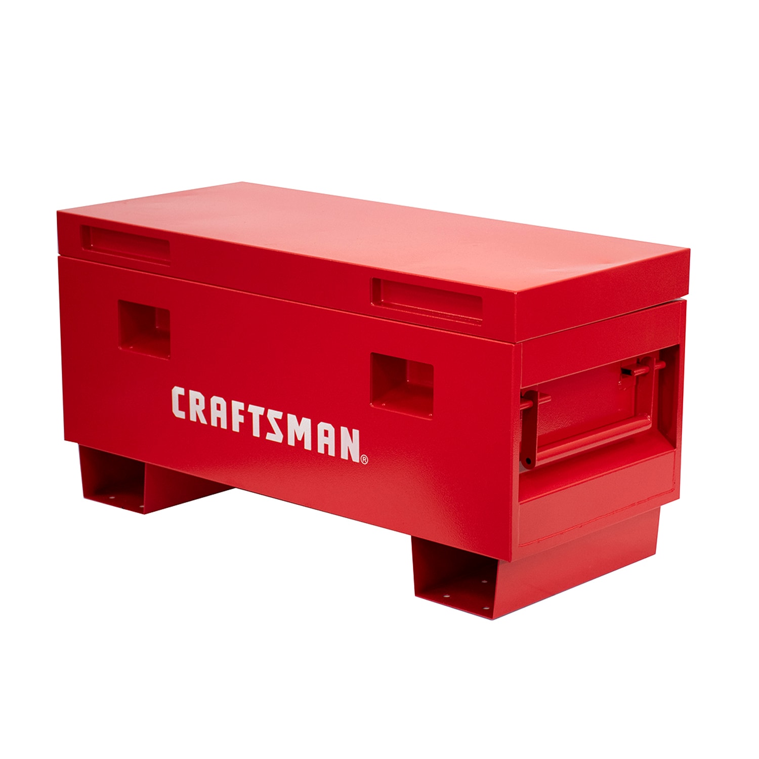 CRAFTSMAN Craftsman 35.83-in W x 15.75-in L x 18.31-in H Red Steel Jobsite Box