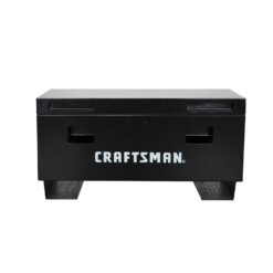 CRAFTSMAN Craftsman 35.83-in W x 15.75-in L x 18.31-in H Black Steel Jobsite Box