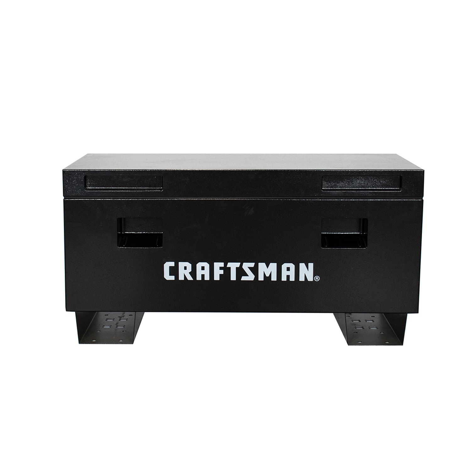 CRAFTSMAN Craftsman 35.83-in W x 15.75-in L x 18.31-in H Black Steel Jobsite Box