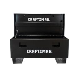 CRAFTSMAN Craftsman 35.83-in W x 15.75-in L x 18.31-in H Black Steel Jobsite Box