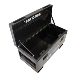 CRAFTSMAN Craftsman 35.83-in W x 15.75-in L x 18.31-in H Black Steel Jobsite Box