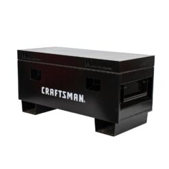 CRAFTSMAN Craftsman 35.83-in W x 15.75-in L x 18.31-in H Black Steel Jobsite Box