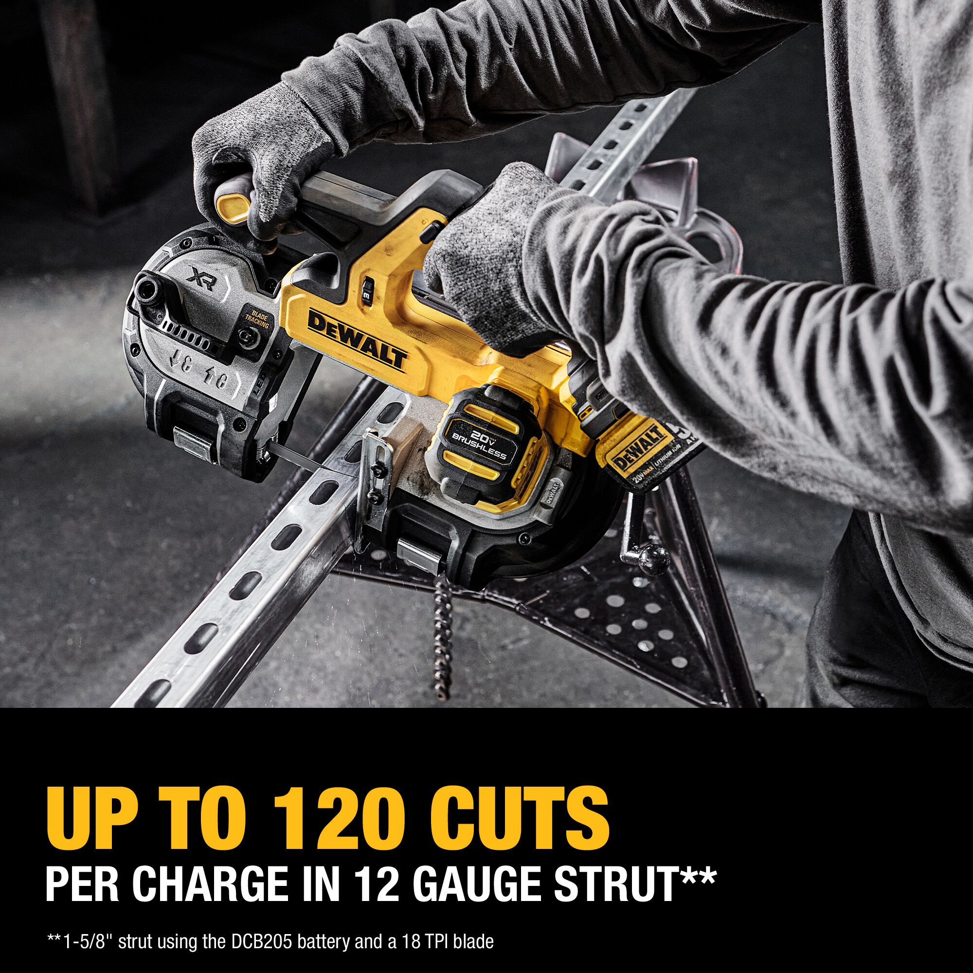 DEWALT 20-Volt 3.375-in Portable Band Saw ( Battery Included )