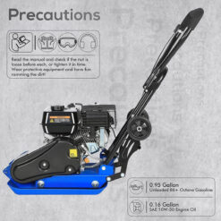 BILT HARD 6.5 HP 14.5-in x 21-in Plate Compactor