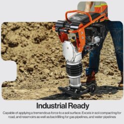 SuperHandy 7 HP 11-in x 13-in Plate Compactor