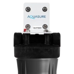 AQUASURE Fortitude Pro Carbon and Sediment Whole House Water Filtration System Dual-Stage 12-GPM 30 Micron