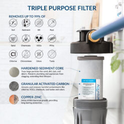 AQUASURE 48000 Grain Harmony Water Softener and Whole House Filtration System