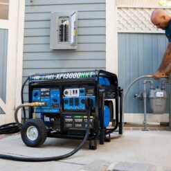 DuroMax 500cc Tri-Fuel Remote Start Home Power Back Up 13000 / 10500 -Watt Tri fuel Portable Generator