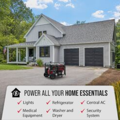 DuroStar 13000 / 10500 -Watt Tri fuel Portable Generator