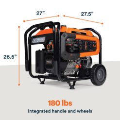 Generac 49 State 8250 / 6700 -Watt Dual fuel Portable Generator