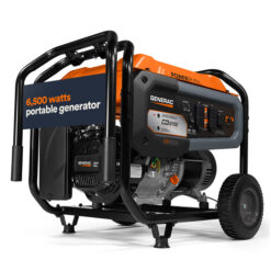 Generac Gas-Powered 8125 / 6500 -Watt Single fuel Portable Generator