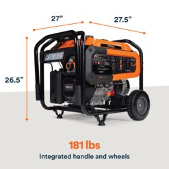 Generac 50 State 8250 / 6700 -Watt Dual fuel Portable Generator