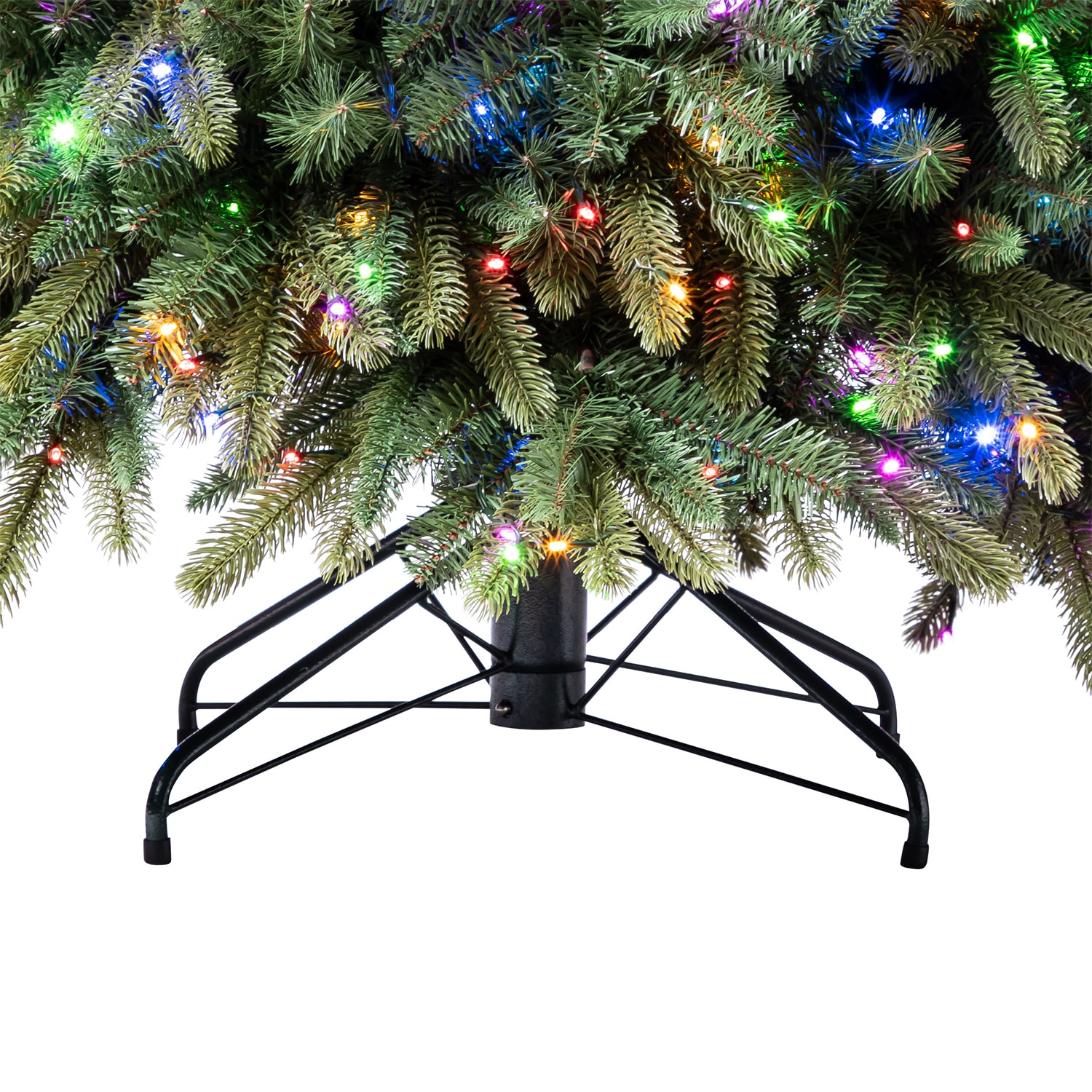 Tree Classics by Balsam Hill 9-ft Classic Fraser Fir Pre-lit Artificial Christmas Tree with Color Changing LED Lights