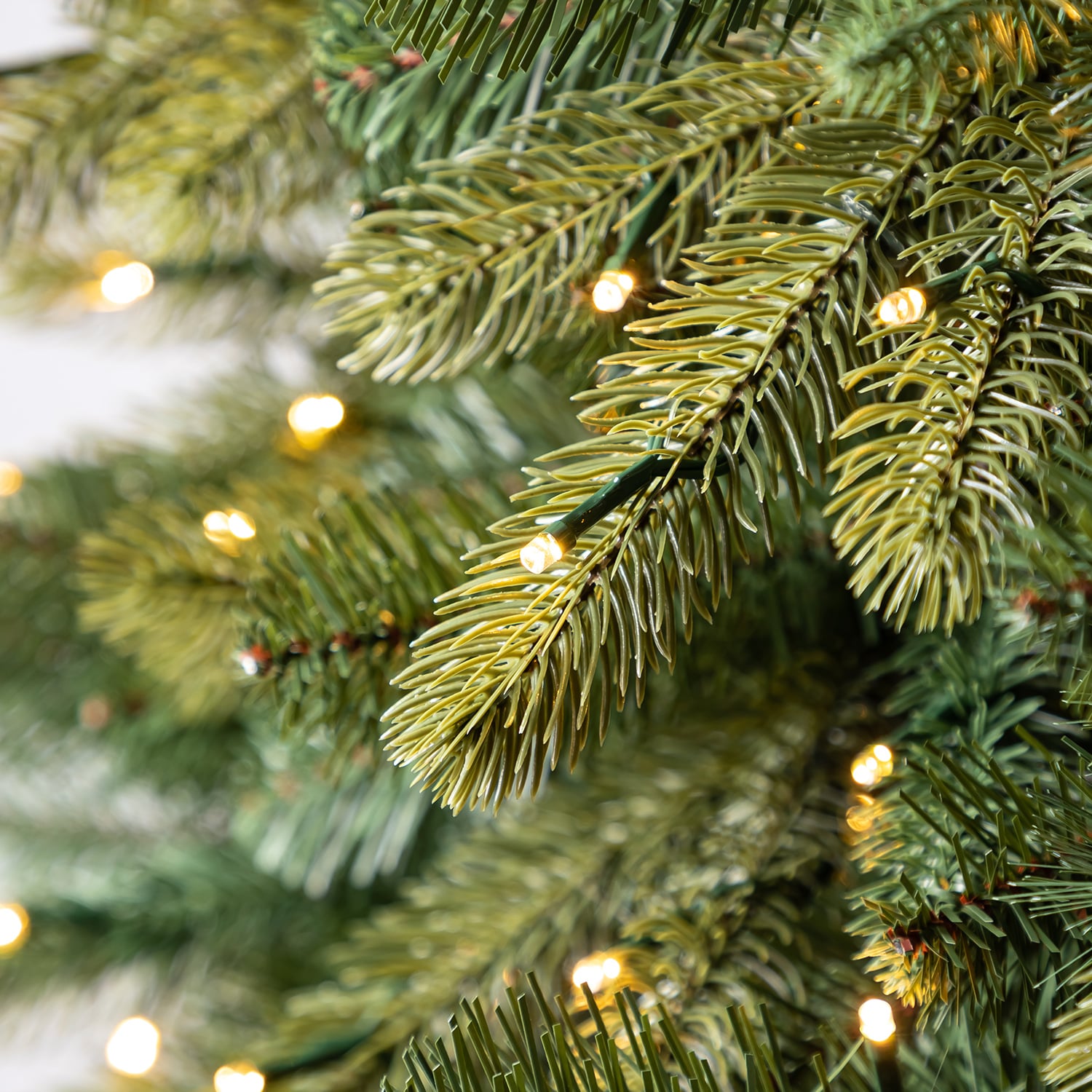 Tree Classics by Balsam Hill 9-ft Classic Fraser Fir Pre-lit Artificial Christmas Tree with Color Changing LED Lights