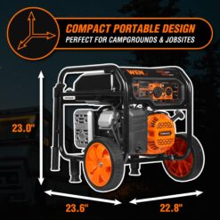WEN 5600 / 4500 -Watt Single fuel Portable Generator