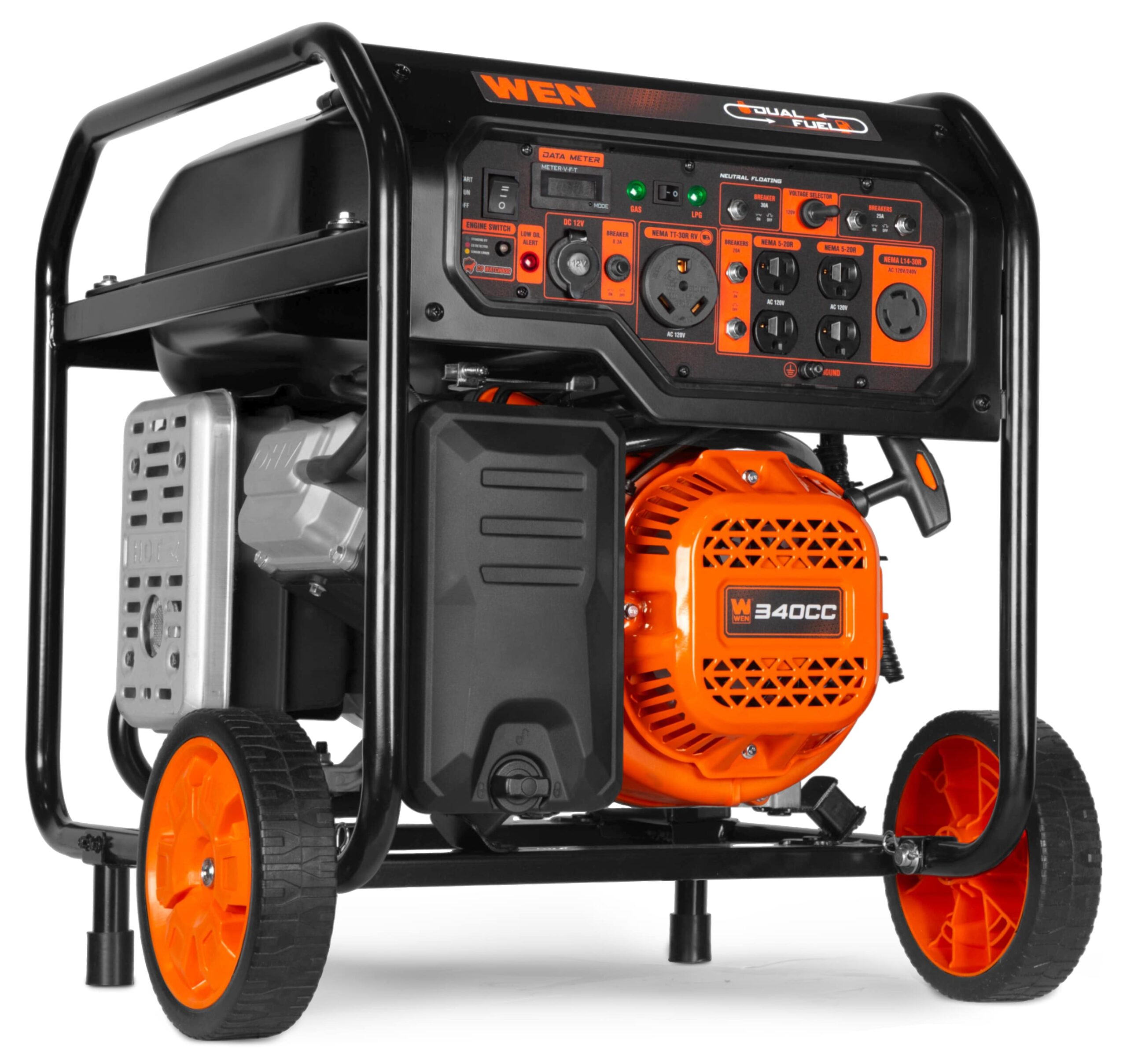 WEN 8000 / 6500 -Watt Dual fuel Portable Generator