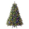 Holiday Living 6-ft Hayden Pine Pre-lit Artificial Christmas Tree with Color Changing LED Lights