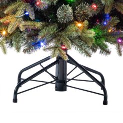 Holiday Living 6-ft Hayden Pine Pre-lit Artificial Christmas Tree with Color Changing LED Lights
