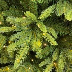 Holiday Living 7.5-ft Slim Parque Pre-lit Artificial Christmas Tree with Color Changing LED Lights