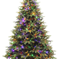 Holiday Living 7.5-ft Parque Pre-lit Artificial Christmas Tree with Color Changing LED Lights