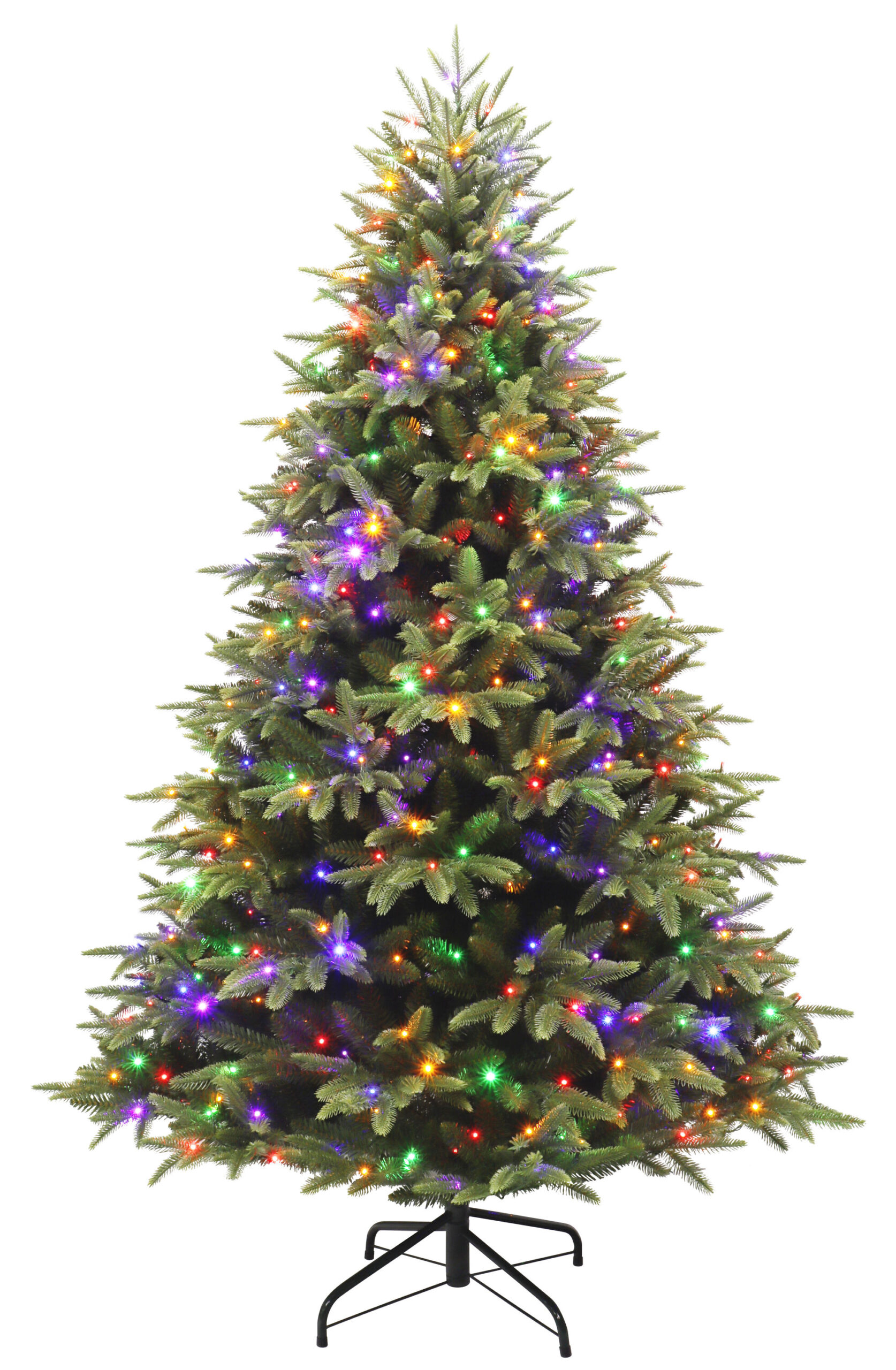 Holiday Living 7.5-ft Parque Pre-lit Artificial Christmas Tree with Color Changing LED Lights