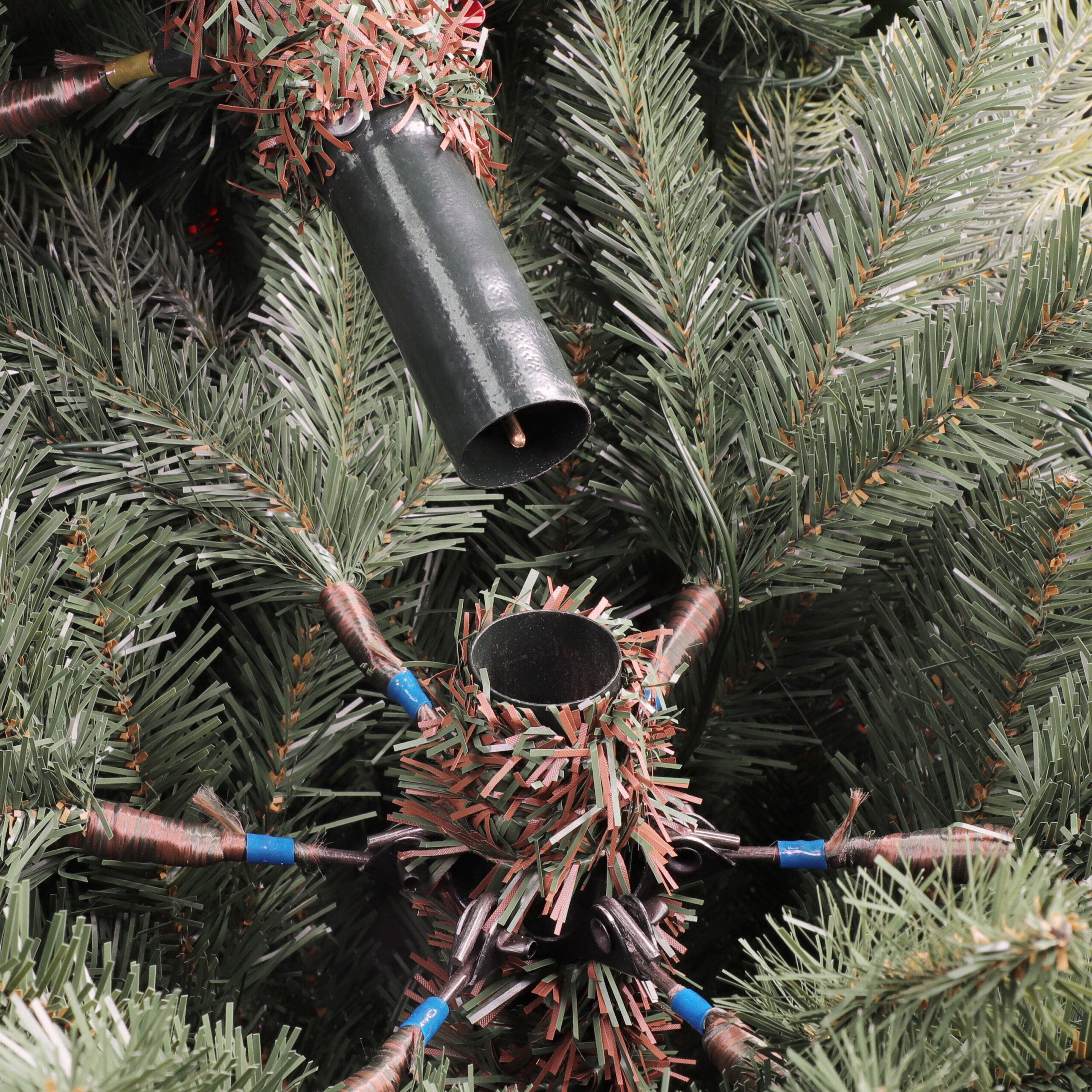 Holiday Living 7.5-ft Parque Pre-lit Artificial Christmas Tree with Color Changing LED Lights