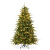 Casafield Pre-Lit Aspen Fir Artificial Holiday Christmas Tree with Stand