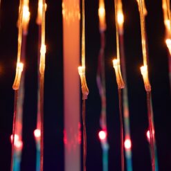 Northlight 72-in Freestanding Christmas tree Light with Multicolor LED Lights