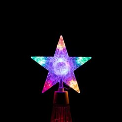 Northlight 72-in Freestanding Christmas tree Light with Multicolor LED Lights