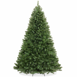 Casafield 9-ft Realistic Green Spruce Artificial Christmas Tree with Stand