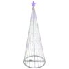 Northlight 144-in Freestanding Christmas tree Yard decoration with Multicolor LED Lights