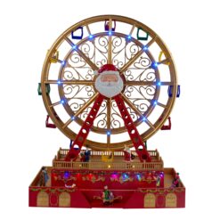 Northlight 20-in Freestanding Ferris wheel Yard decoration with Multicolor LED Lights