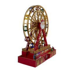 Northlight 20-in Freestanding Ferris wheel Yard decoration with Multicolor LED Lights