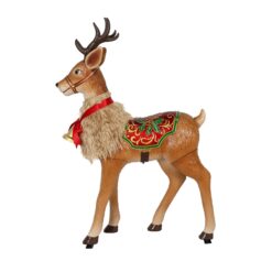 Holiday Living 4.25-ft LED Brown Reindeer Animatronic Christmas Decoration