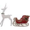 Northlight 51-in Freestanding Yard decoration with Clear Incandescent Lights