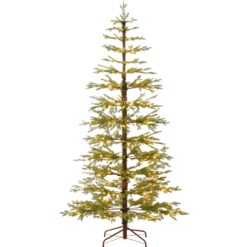 Best Choice Products Pre-Lit Sparse Christmas Tree w/ 2-in-1 LED Lights Cordless Connection