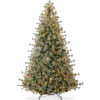 Best Choice Products Pre-Lit Cashmere Christmas Tree Premium Semi-Flocked Pre-Decorated Artificial Holiday Décor