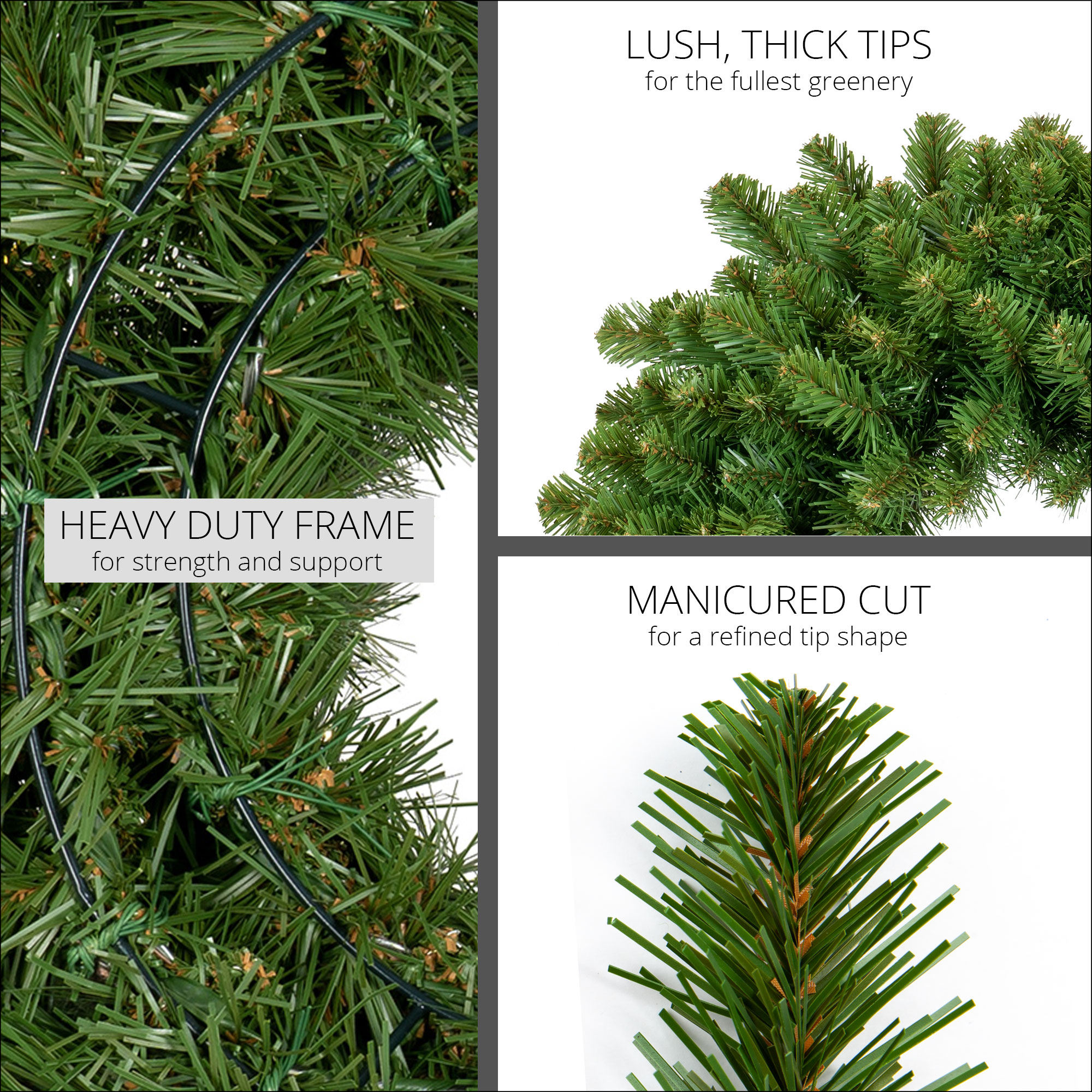 Red Sleigh 48-in Pre-lit Indoor/Outdoor Green Fir Artificial Christmas Wreath