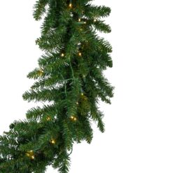 Northlight 60-in Pre-lit Indoor/Outdoor Green Fir Artificial Christmas Wreath