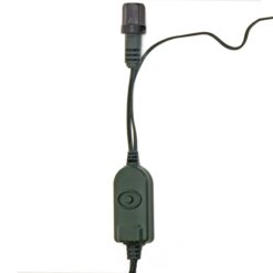 National Tree Company Indoor/Outdoor Pre-lit Electrical outlet 9-ft Cedar Artificial Garland with White LED Lights