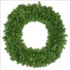 Red Sleigh 48-in Indoor/Outdoor (non powered) Green Fir Artificial Christmas Wreath