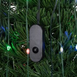 Northlight 72-in Freestanding Christmas tree Yard decoration with White LED Lights